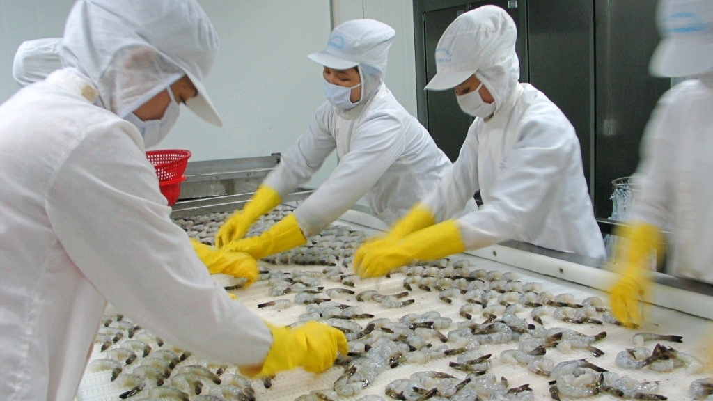 Xuất khẩu tôm Thực phẩm Sao Ta