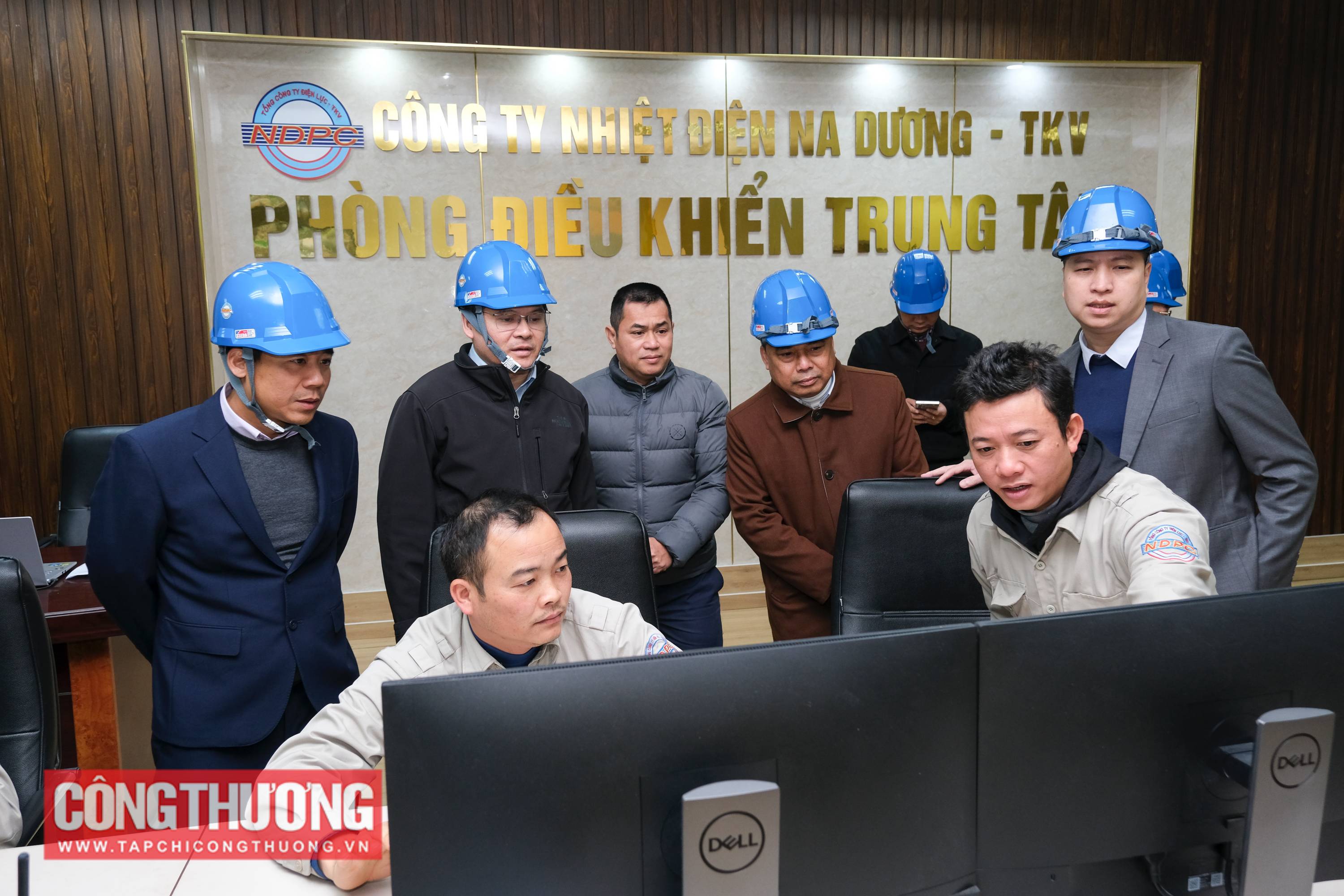 Đoàn công tác của Cục Điều tiết điện lực (Bộ Công Thương) do Phó Cục trưởng Trần Tuệ Quang làm trưởng đoàn đến kiểm tra tình hình vận hành thực tế tại Công ty Nhiệt điện Na Dương - TKV (Lạng Sơn) ngày 28/2/2024