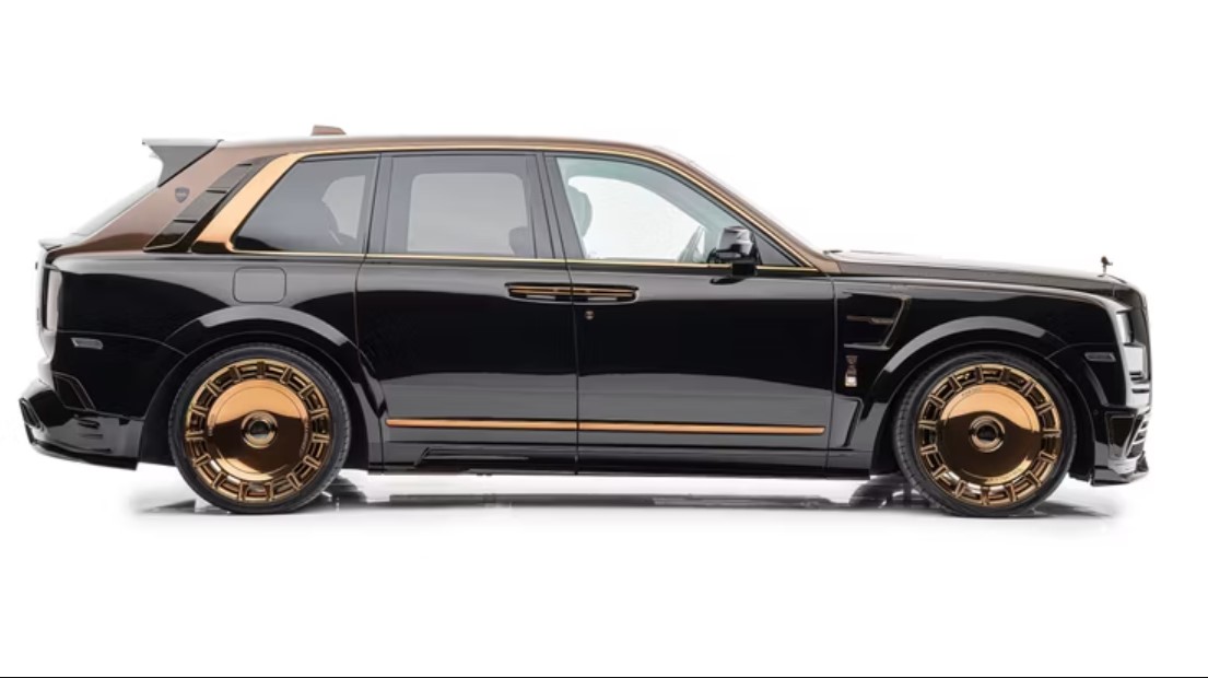 Đỉnh cao của Mansory - Rolls-Royce Cullinan với sợi carbon dát vàng thật