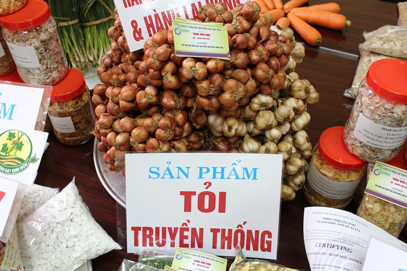 ản phẩm hành, tỏi Kinh Môn tham gia Hội nghị tiêu thụ nông sản tại thủ đô Hà Nội.