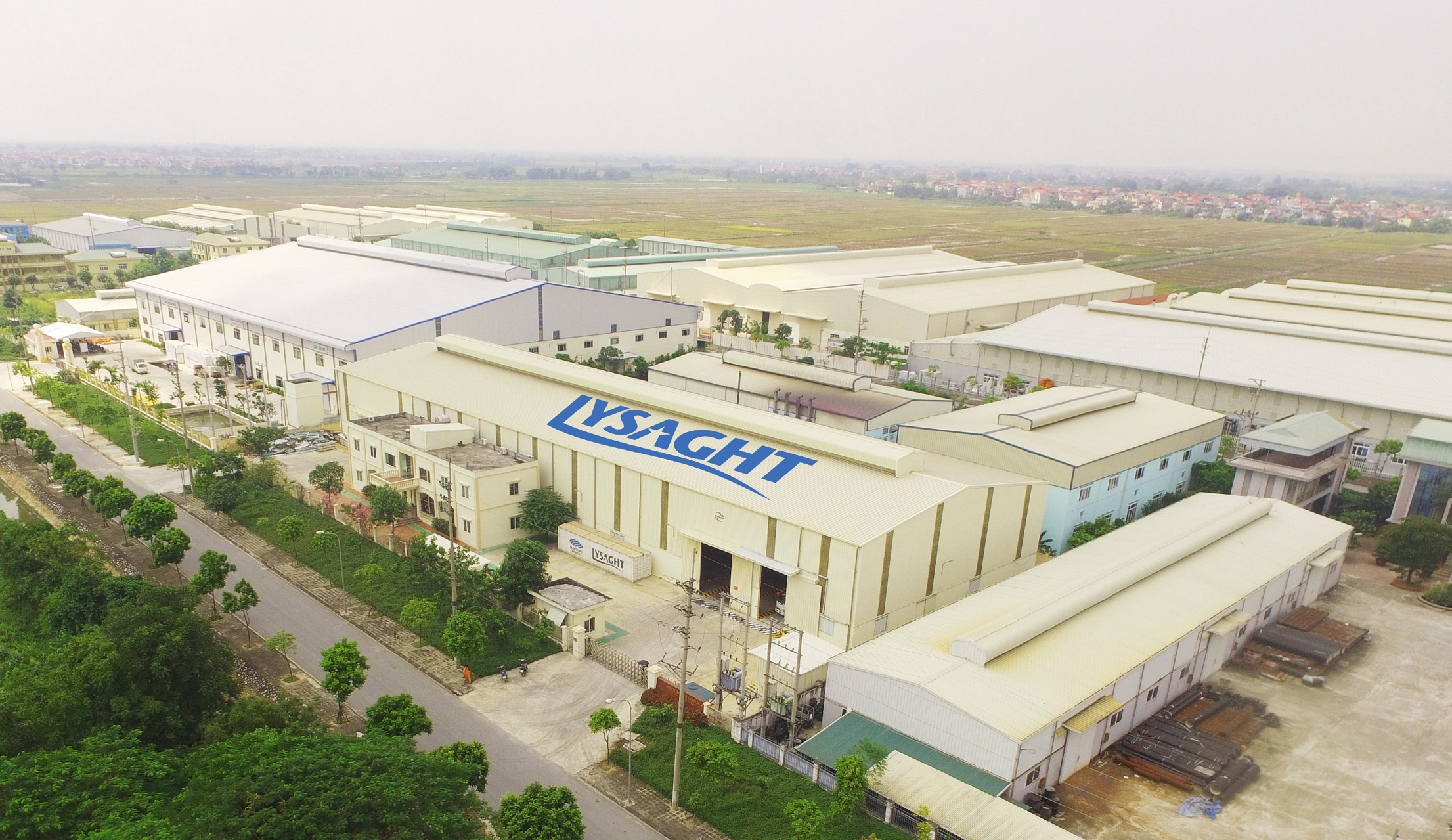 Nhà máy mới của NS BlueScope Lysaght Việt Nam tại Cụm Công Nghiệp Quất Động, Thường Tín, Hà Nội
