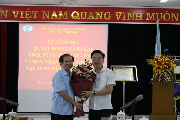 Ông Nguyễn Đình Dũng, Chủ tịch HĐQT Bệnh viện Dệt May