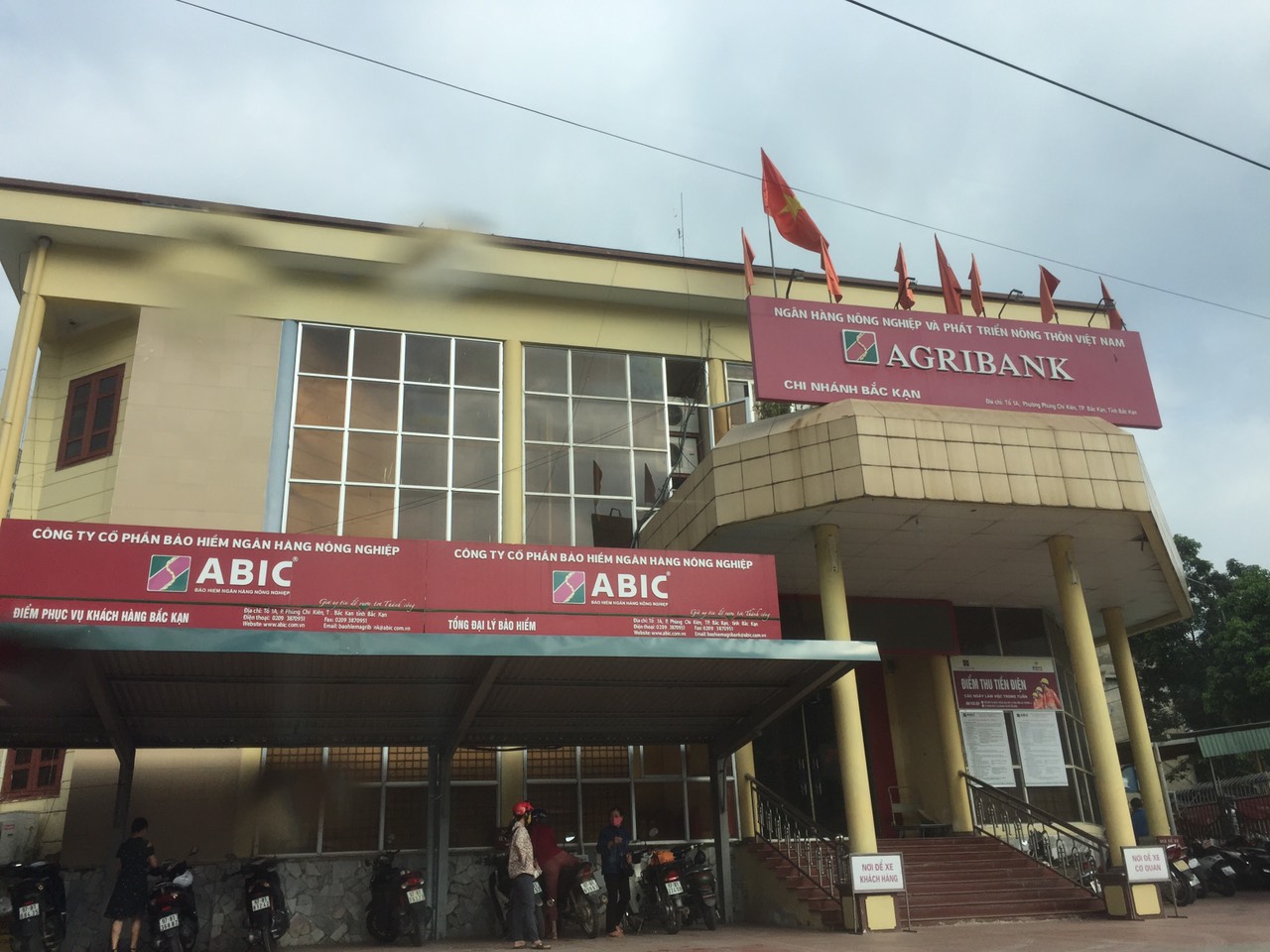 Trụ sở chi nhánh Ngân hàng Agribank tỉnh Bắc Kạn