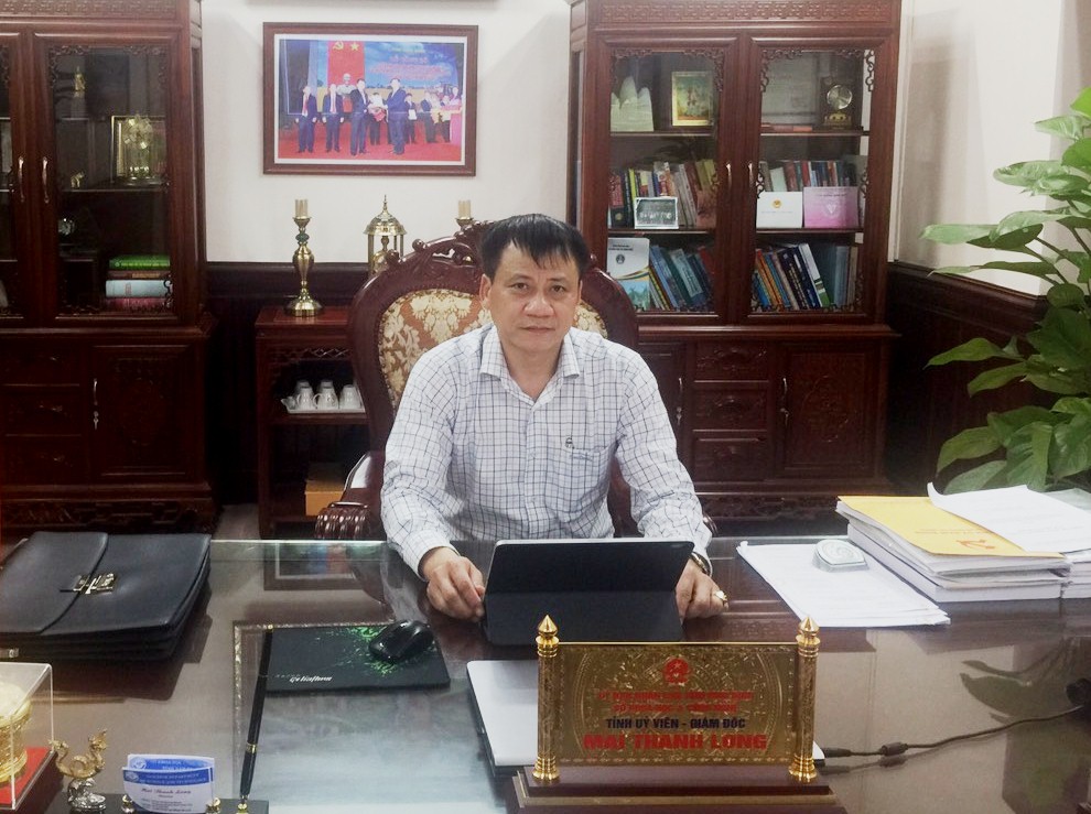 ông Mai Thanh Long, Giám đốc Sở KH&CN tỉnh Nam Định