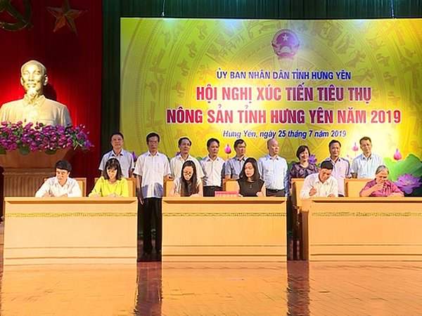 Hội nghị xúc tiến tiêu thụ nông sản tỉnh Hưng Yên năm 2019