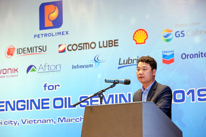 Ông Nguyễn Đức Long - đại diện cho Tổng công ty PLC phát biểu khai mạc Hội thảo