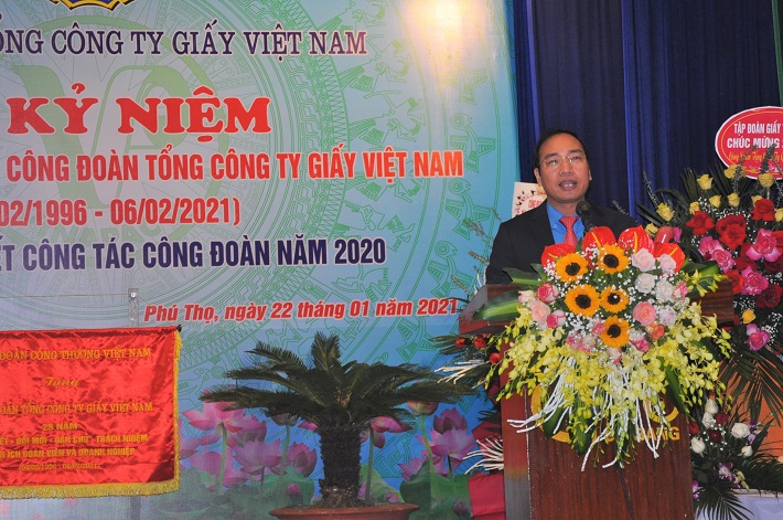 ông Trần Quang Huy phát biểu tại sự kiện