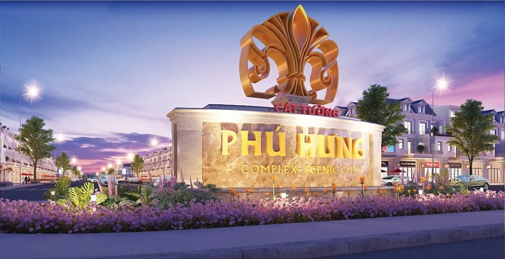 Phối cảnh tổng thể dự án Cát Tường Phú Hưng, Tp. Đồng Xoài tỉnh Bình Phước.