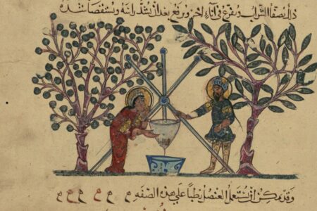 resized_Illuminated_single_leaf_Two_doctors_preparing_medicine_Walters_Art_Museum_Ms._W.675a-1110x740