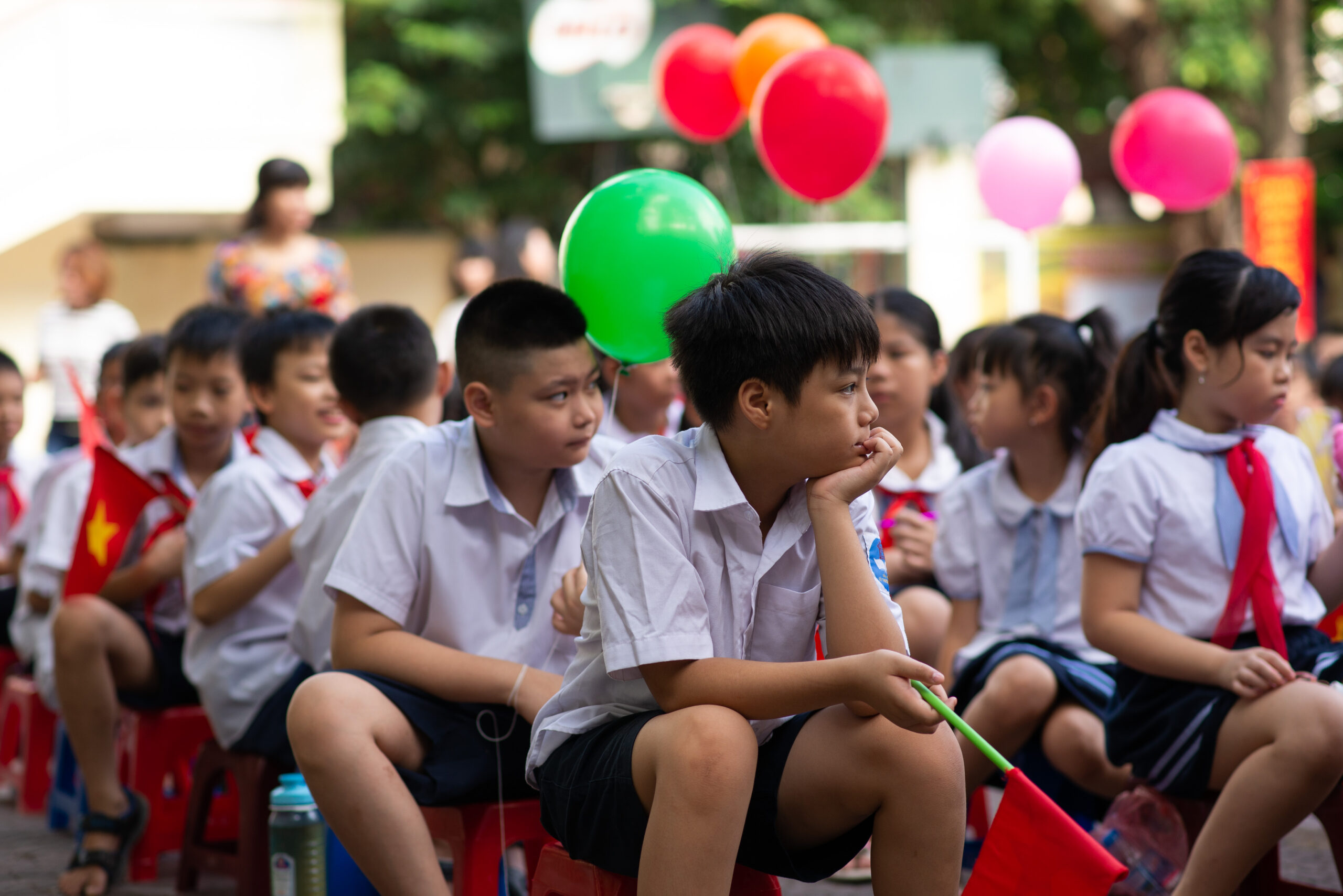 Hanoi,,Vietnam,-,Sep,,5,,2018:,Pupils,And,Teachers,In