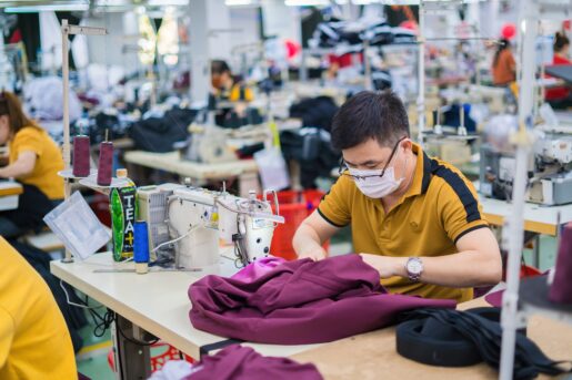 Ba,Ria,,Vietnam,-,Jan,19,2023:,Textile,Cloth,Factory