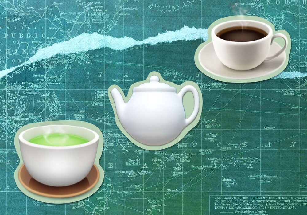 Biểu tượng cảm xúc và lịch sử của trà