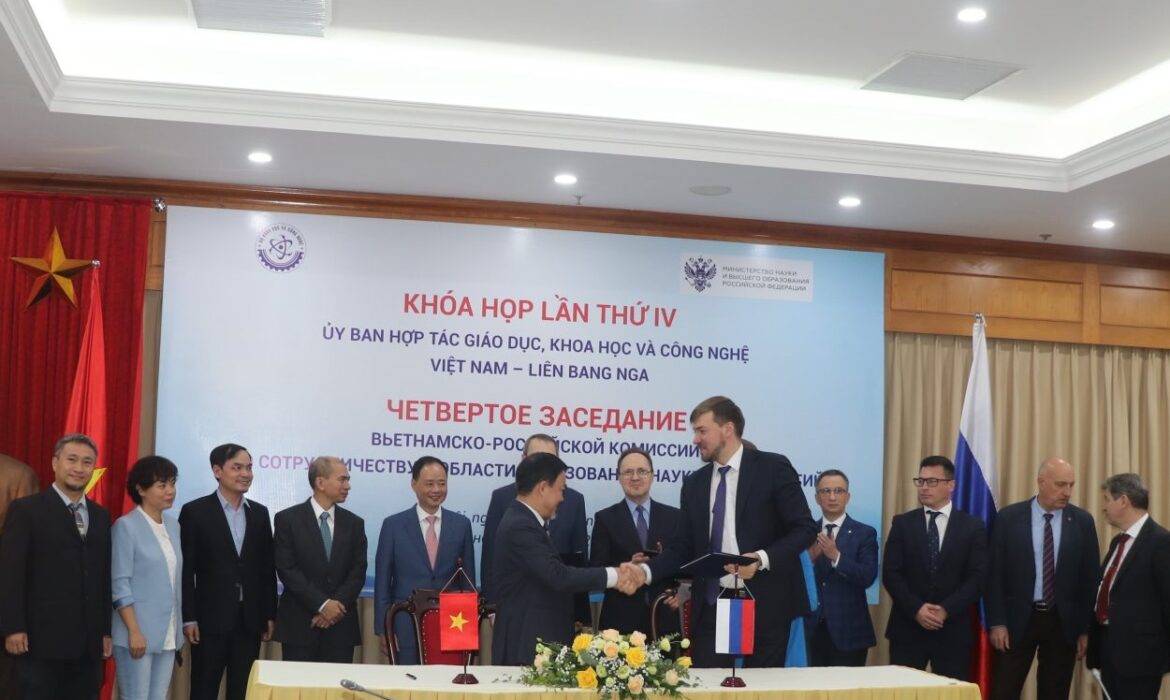Viện Năng lượng nguyên tử Việt Nam hợp tác với ĐH Nghiên cứu Hạt nhân Quốc gia Nga
