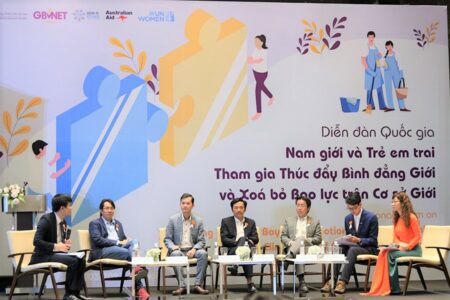 Lần đầu tổ chức diễn đàn quốc gia về nam giới tham gia thúc đẩy bình đẳng giới