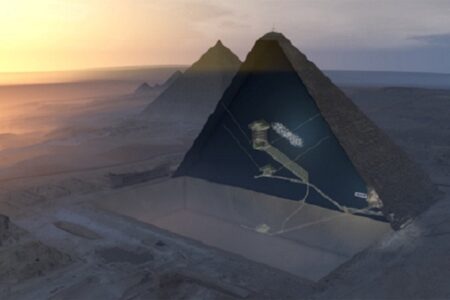 Phát hiện căn phòng bí mật trong Đại Kim tự tháp Giza bằng tia vũ trụ