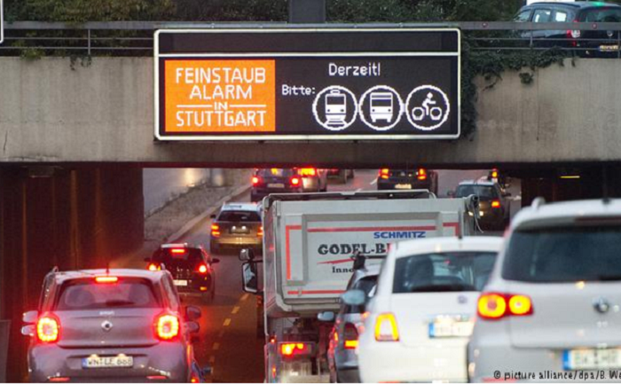 Stuttgart cấm xe chạy dầu diesel