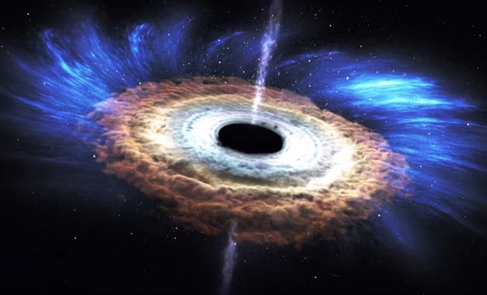 Các luồng tia lỗ đen tiết lộ các bí mật phản vật chất