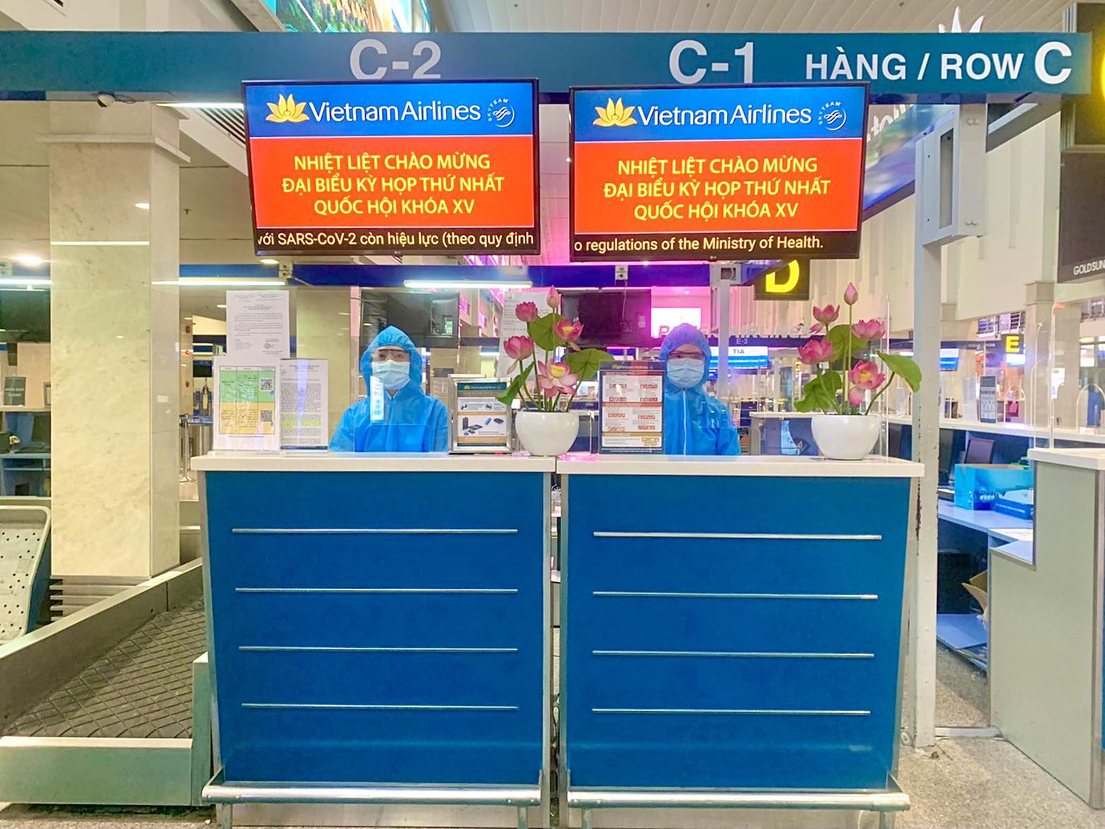 VIAGS TÂN SƠN NHẤT PHỤC VỤ TRỌNG THỊ CHU ĐÁO CHUYẾN BAY ĐẠI BIỂU THAM DỰ KỲ HỌP THỨ NHẤT, QUỐC HỘI KHOÁ XV