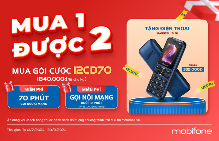 ‘4G trao tay, nhận ngay điện thoại’ từ MobiFone