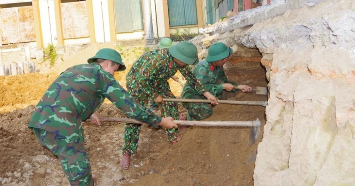 Phát hiện 3 hài cốt liệt sỹ tại công trường xây dựng Trung tâm hành chính