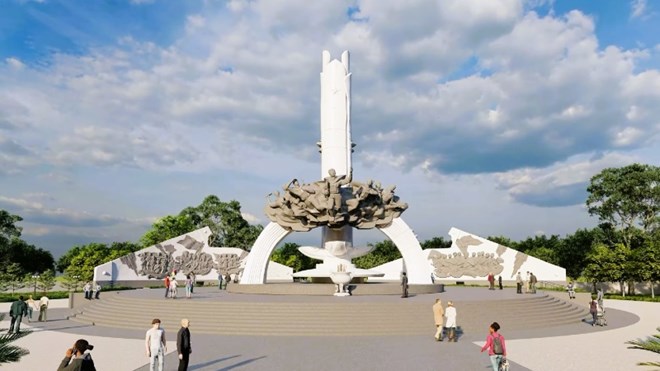 Dien Ban a construit un monument pour 88,5 milliards, la province a demandé à la population si c'est correct