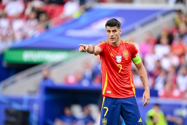 Morata គេចផុតពីការព្យួរក្នុង EURO 2024 វគ្គពាក់កណ្តាលផ្តាច់ព្រ័ត្រ រូបថត 1