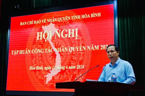 Hoa Binh បណ្តុះបណ្តាលដើម្បីលើកកំពស់ប្រសិទ្ធភាពការងារសិទ្ធិមនុស្ស