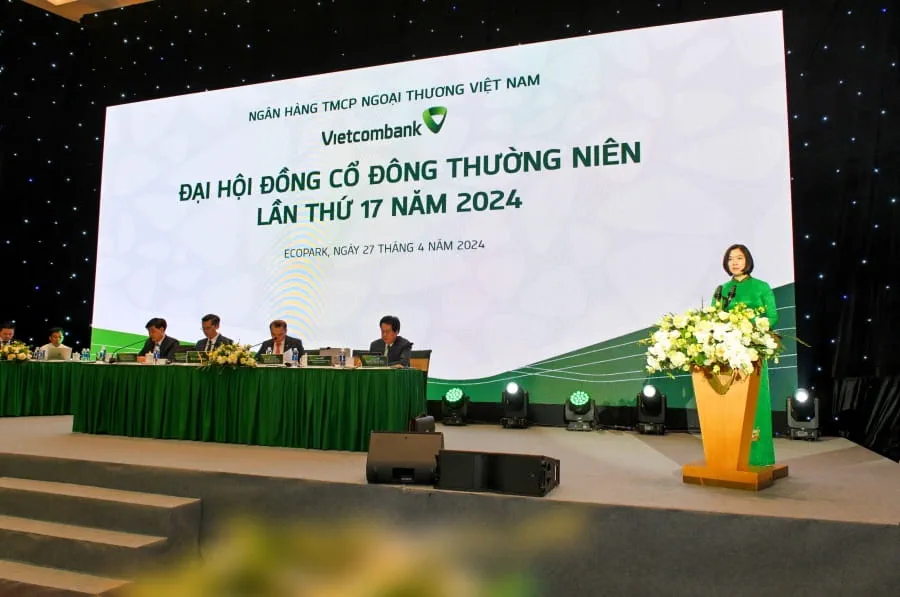 Vietcombank tổ chức thành công Đại hội đồng cổ đông thường niên lần thứ 17 năm 2024