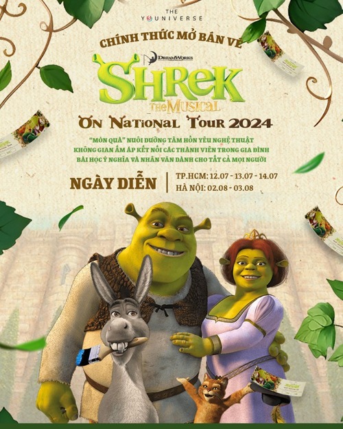 ละครเพลง Shrek กลับมาเวียดนามอีกครั้งในขนาดที่ยิ่งใหญ่กว่า ภาพที่ 2
