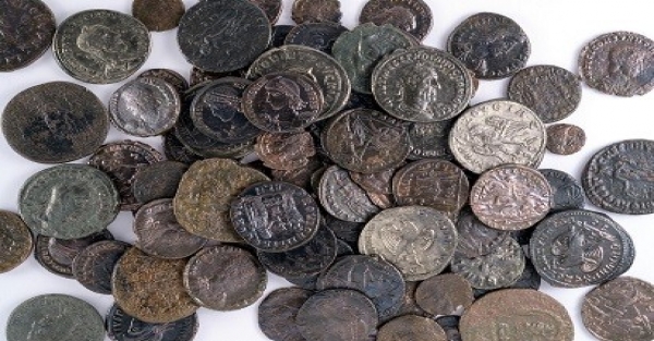 Descubren un antiguo tesoro de monedas judías de 1.700 años de antigüedad