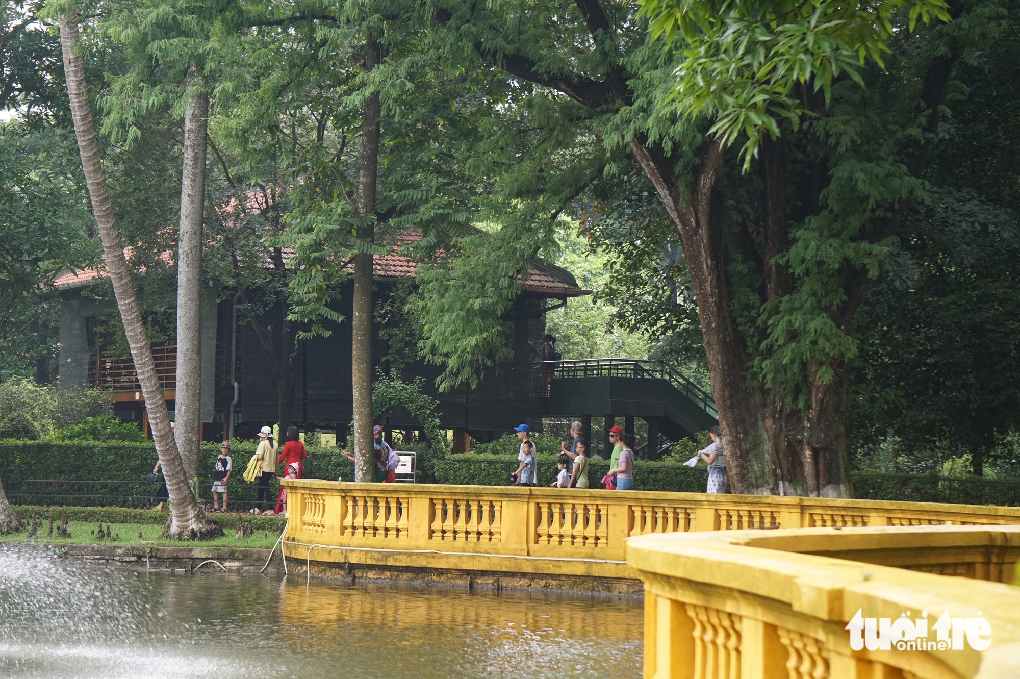 Đến nay Khu di tích Chủ tịch Hồ Chí Minh tại Phủ Chủ tịch vẫn được giữ gìn nguyên vẹn - Ảnh: T.ĐIỂU