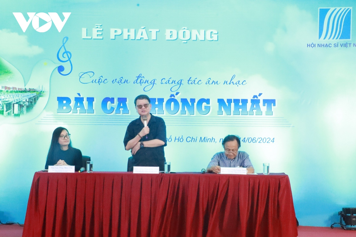 phat dong cuoc thi sang tac ca khuc ky niem 50 nam thong nhat dat nuoc hinh anh 1