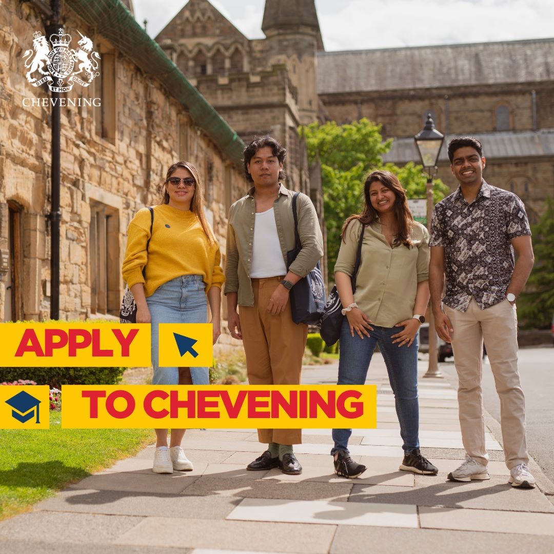 ทุน Chevening สำหรับผู้สมัครใหม่