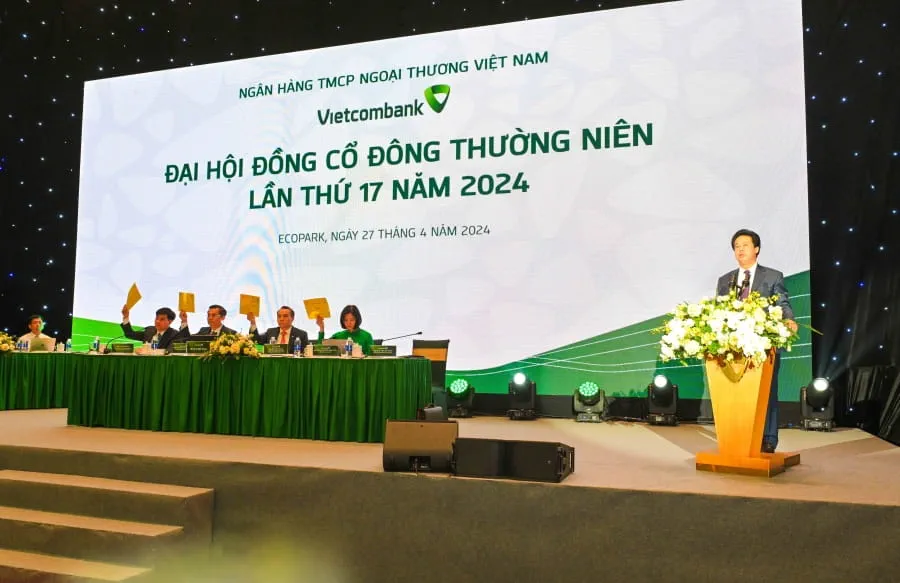 Vietcombank tổ chức thành công Đại hội đồng cổ đông thường niên lần thứ 17 năm 2024