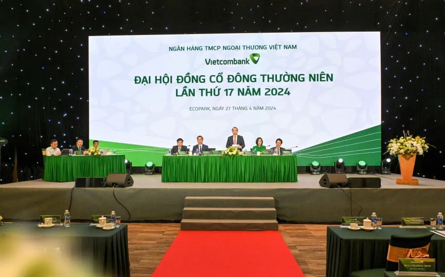 Vietcombank tổ chức thành công Đại hội đồng cổ đông thường niên lần thứ 17 năm 2024