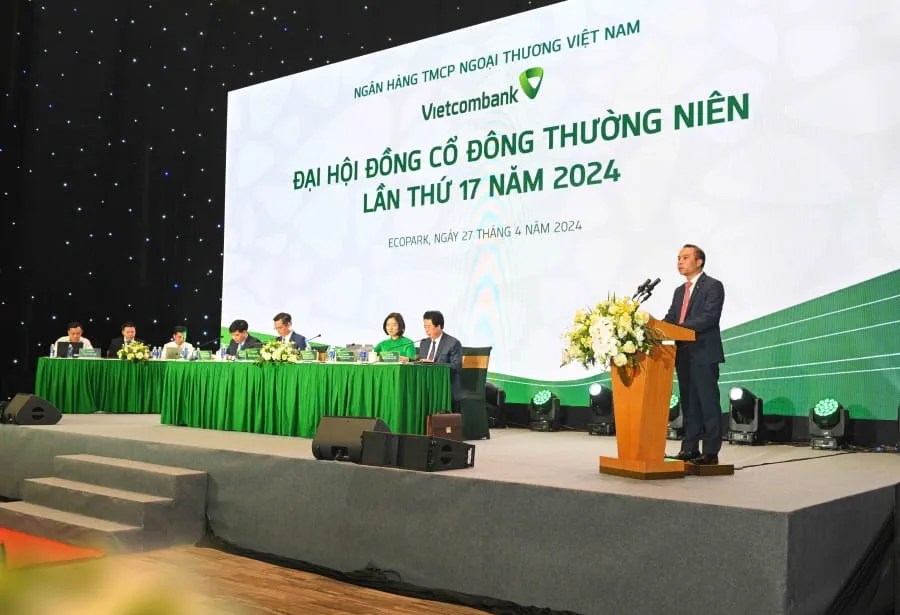 Vietcombank tổ chức thành công Đại hội đồng cổ đông thường niên lần thứ 17 năm 2024