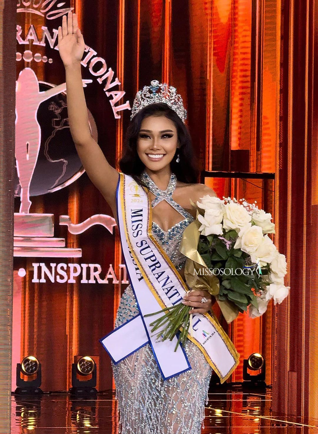 Người đẹp Indonesia đăng quang Miss Supranational 2024- Ảnh 1.