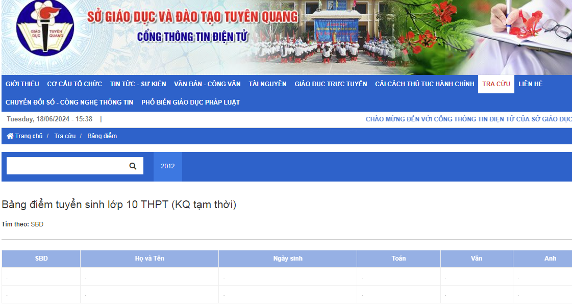 Lịch công bố điểm thi vào lớp 10 năm 2024-2025 của Tuyên Quang- Ảnh 1.
