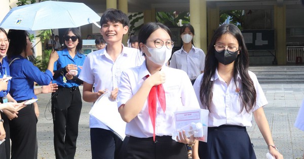 Da Nang a annoncé les résultats de l'examen de 10e année le soir du 18 juin