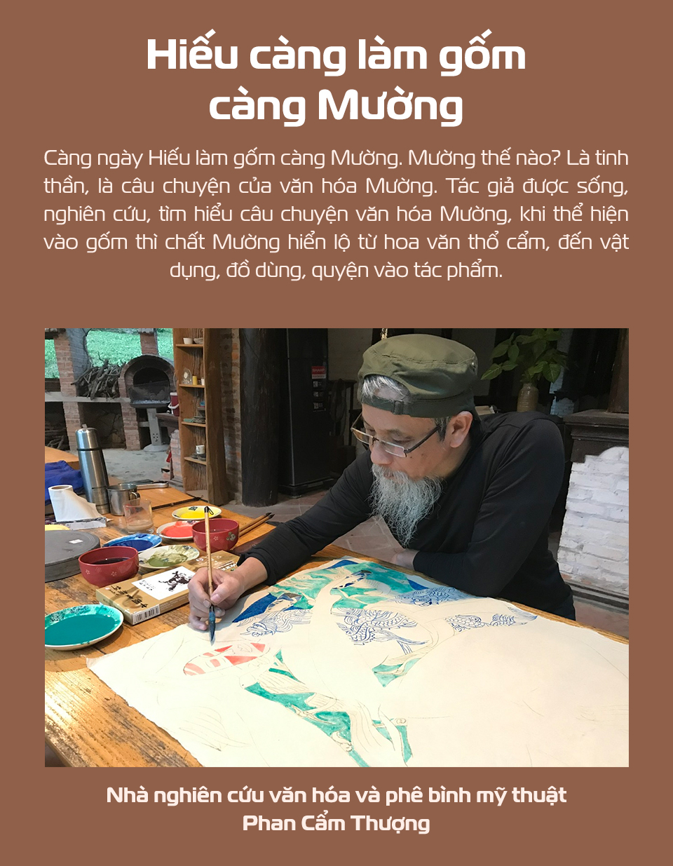 Họa sĩ Vũ Đức Hiếu Đem Mường đi muôn nơi- Ảnh 15.