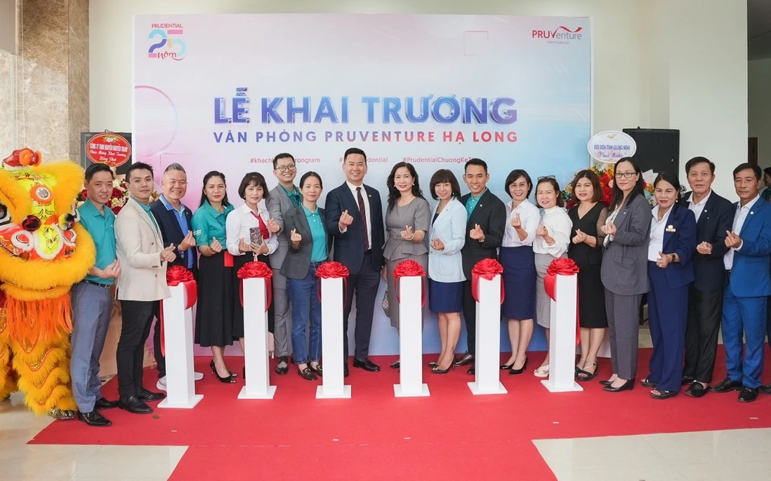 Opening PRUVenture Quang Ninh office, Prudential affirms long-term investment strategy in people