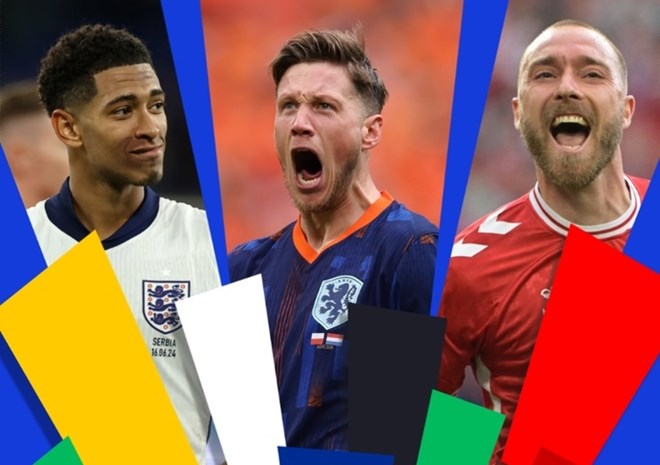 EURO 2024 results night 16, early morning 17.6: Netherlands, England win opening match