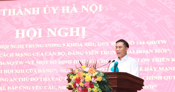 Thành ủy Hà Nội quán triệt chuẩn mực đạo đức cách mạng của cán bộ trong giai đoạn mới
