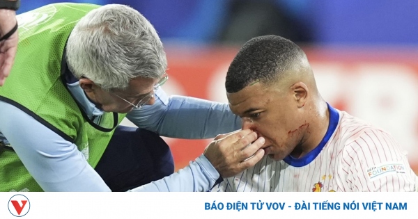 Mbappe nhập viện sau trận thắng của Pháp trước Áo tại EURO 2024