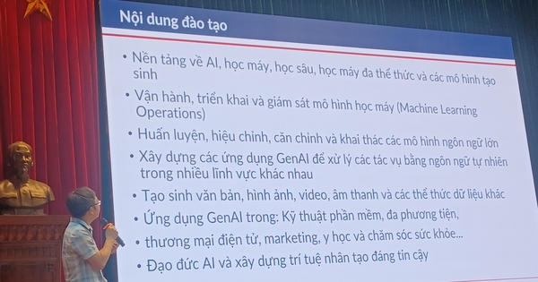 Pour la première fois, le Vietnam forme des ingénieurs en intelligence artificielle.