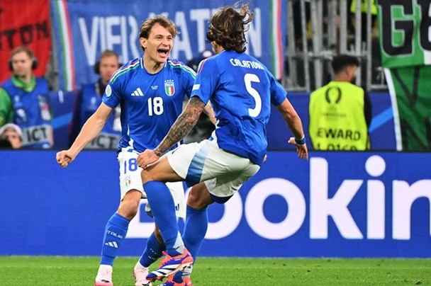 Nicolo Barella vit son meilleur souvenir sous le maillot de l'Italie à l'EURO 2024