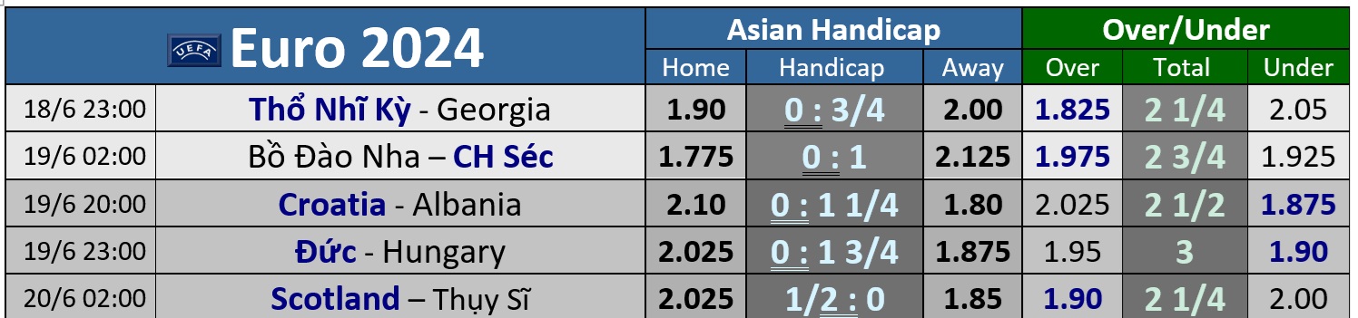 Euro 2024: Soi tỉ số Bồ Đào Nha – CH Czech, Thổ Nhĩ Kỳ - Georgia - Ảnh 4.