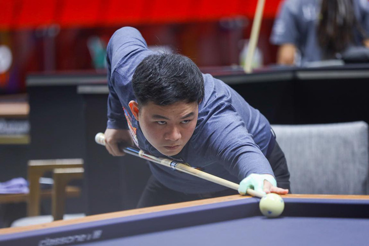 Bao Phương Vinh đã không thể có lần đầu vô địch World Cup billiards carom 3 băng - Ảnh: UMB