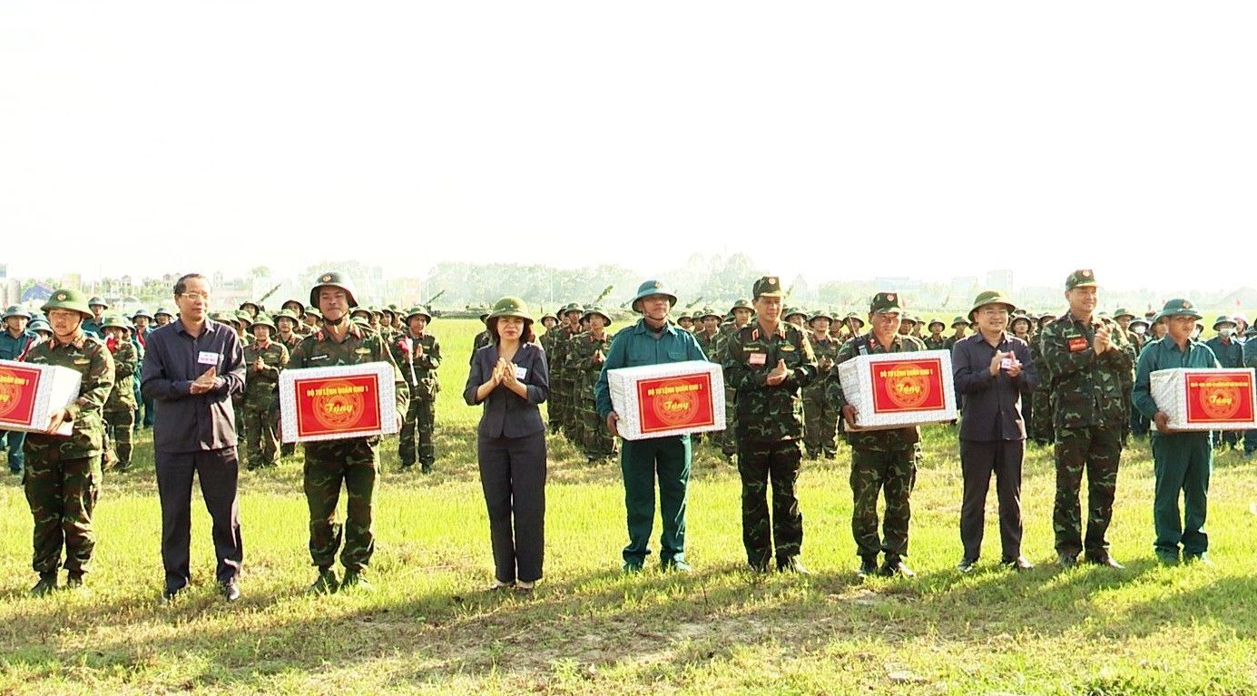 Thực hành diễn tập khu vực phòng thủ tỉnh Bắc Ninh năm 2022