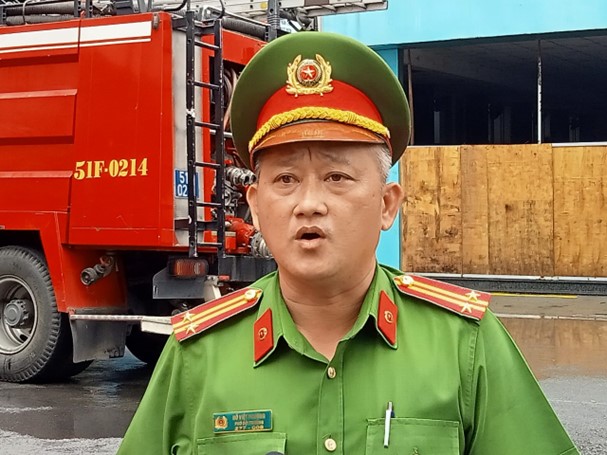 Trung Tá Hồ Việt Phương Phó đội trưởng PCCC Gò Vấp